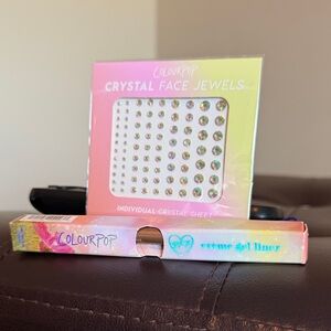 Colourpop Crystal Face Jewels and Creme Gel Liner Set